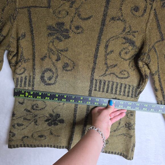 Caamano Embrae Brown 100% Alpaca Sm W Zip Cardigan. Super soft Luxury UniqueRare - Picture 13 of 14